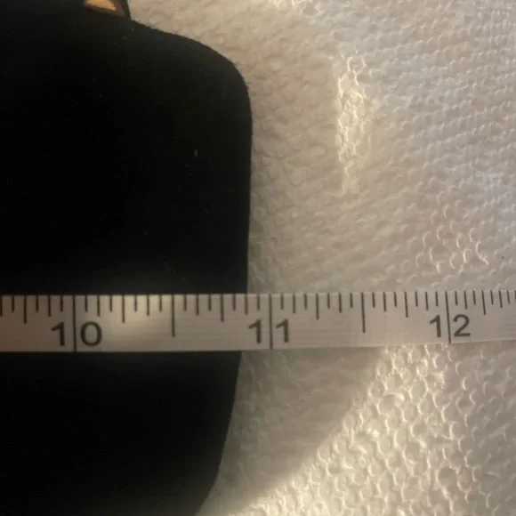 Coach Black Laurence luxe velvet suede slip on
mule sandals, NWT size 11 - Picture 6 of 8